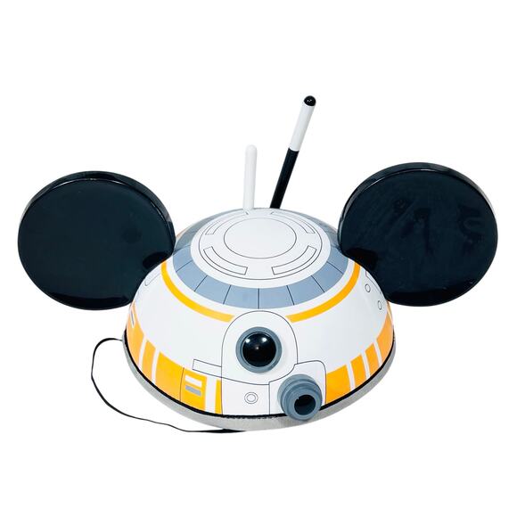 Disney Accessories - Disney Star Wars BB-8 Droid Mickey Ears One Size Chin Strap Disneyland Park